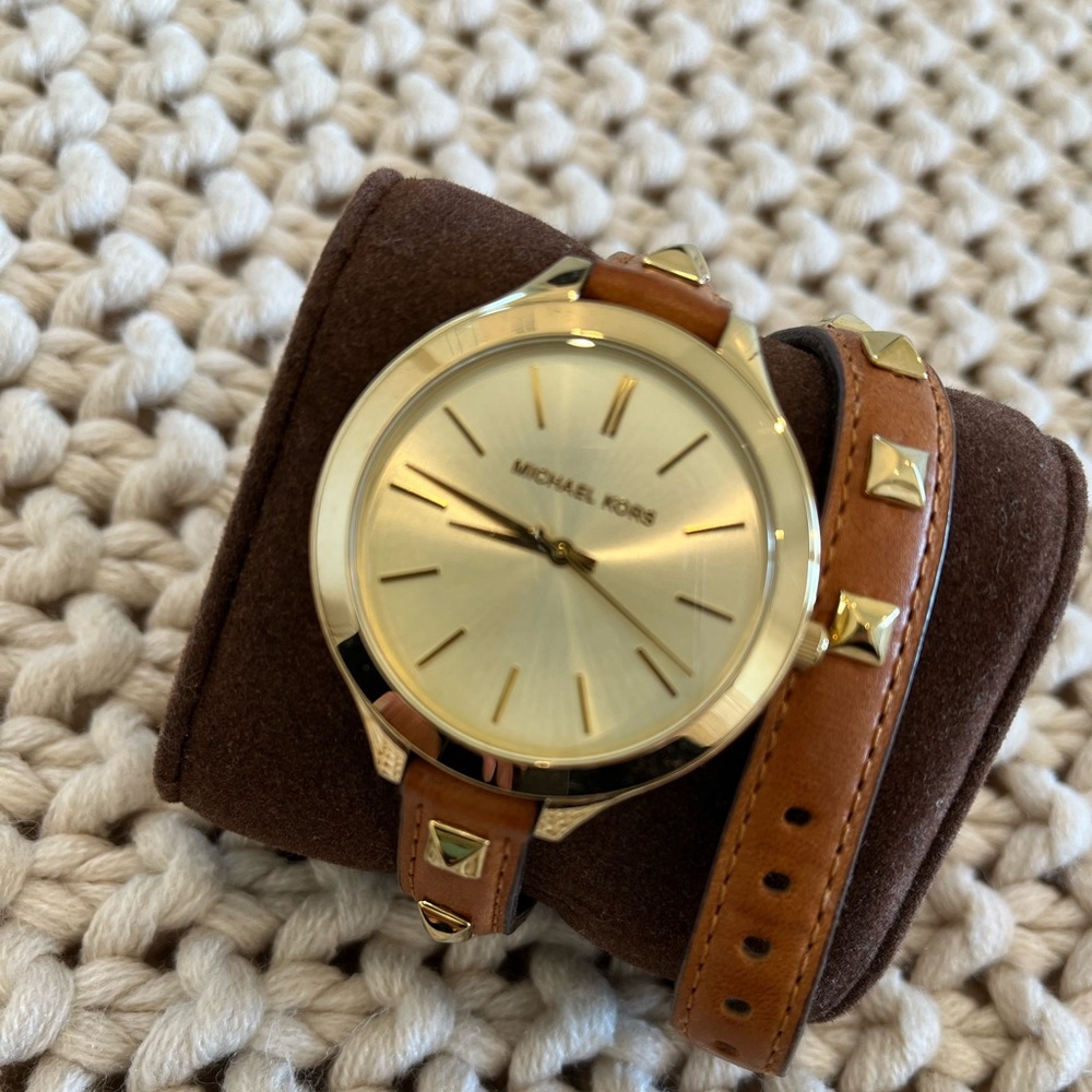 Michael Kors wrap around watch